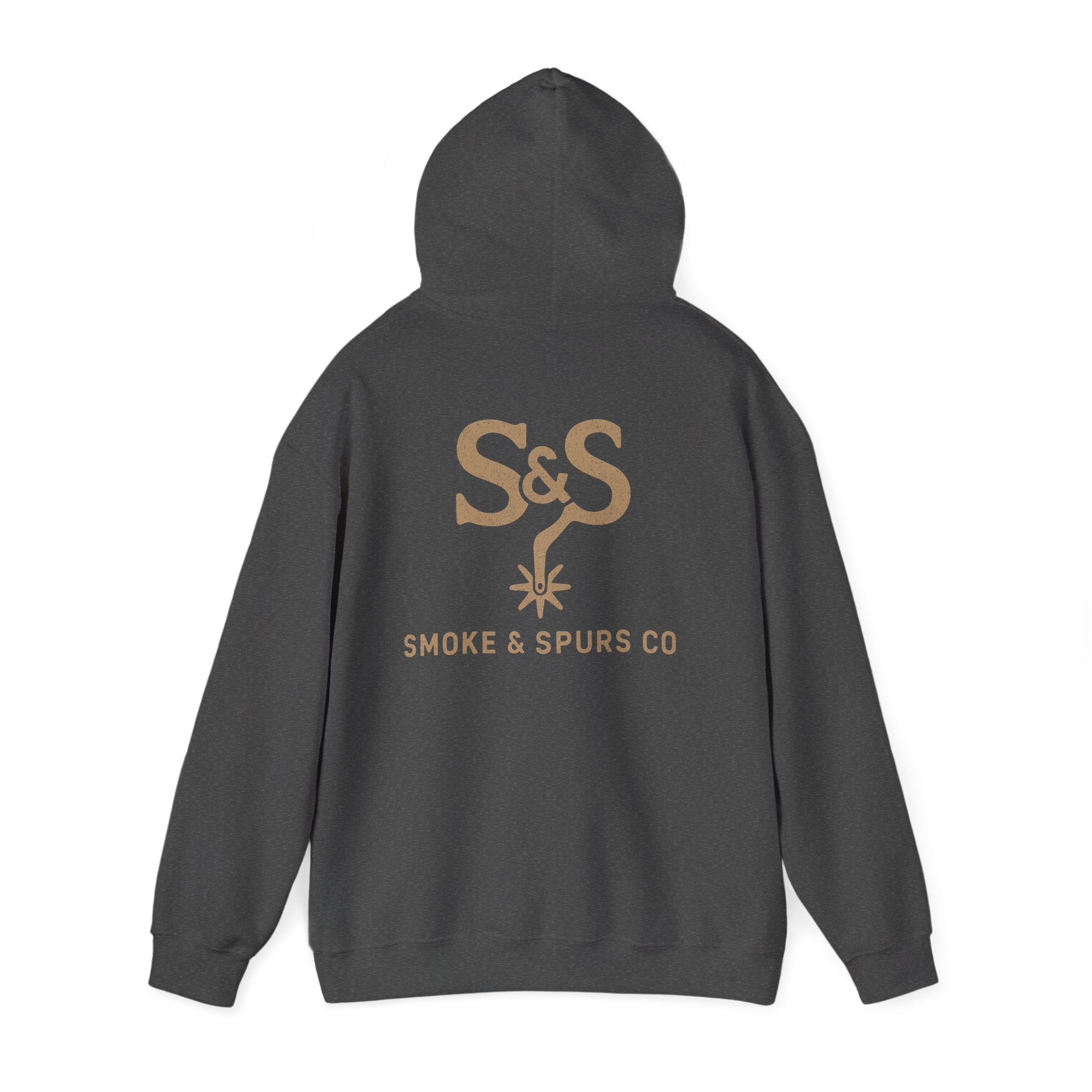 Smoke & Spurs Co. Hoodie — S&S Logo Western Pullover