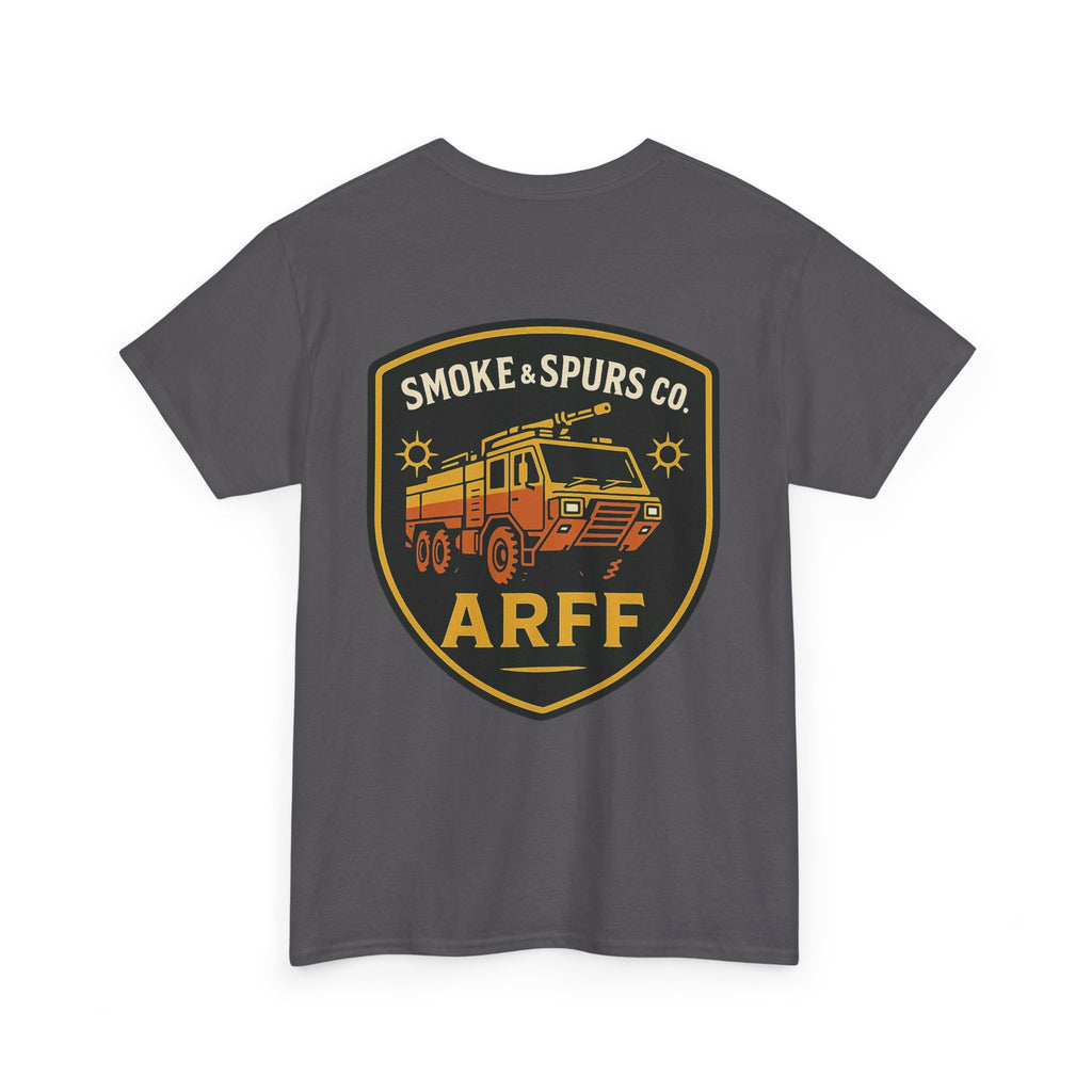 Smoke & Spurs ARFF fire truck Heavy T-Shirt