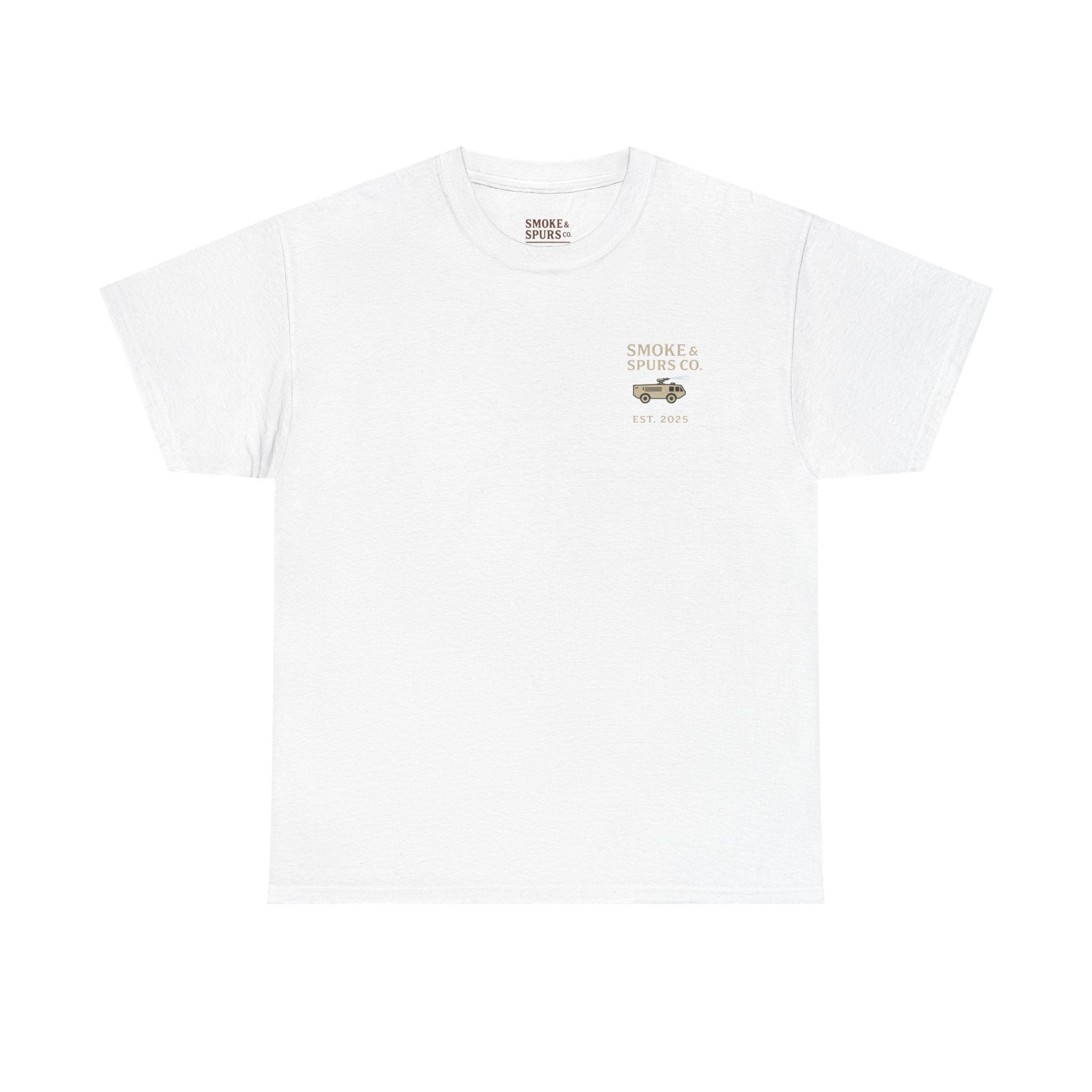 Smoke & Spurs Co. Aircraft Firefighting Heavyweight Tee