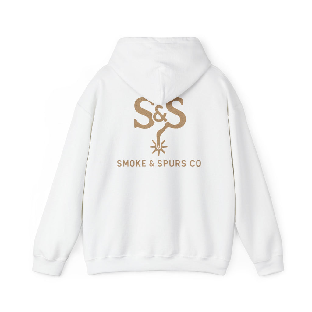 Smoke & Spurs Co. Hoodie — S&S Logo Western Pullover