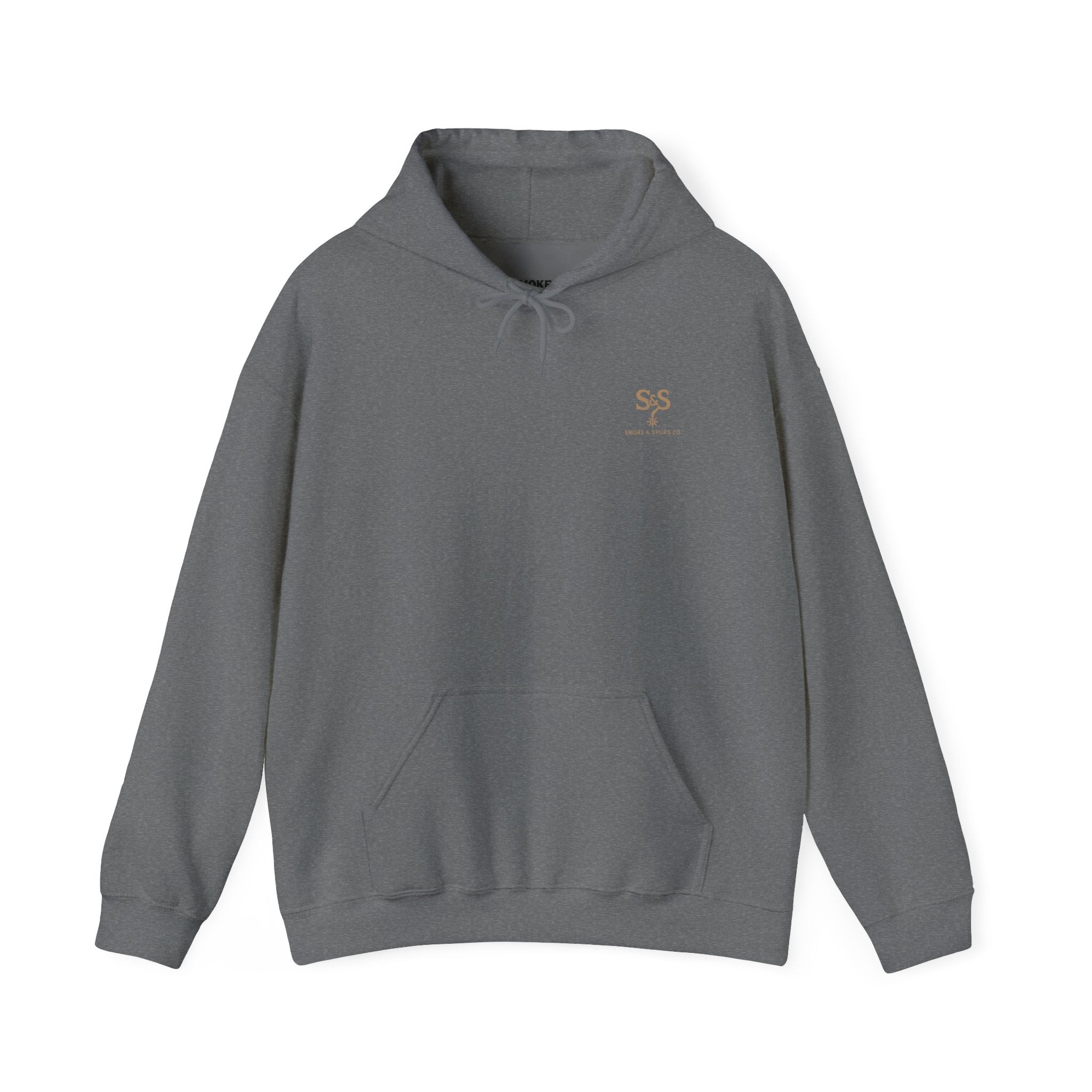 Smoke & Spurs Co. Hoodie — S&S Logo Western Pullover
