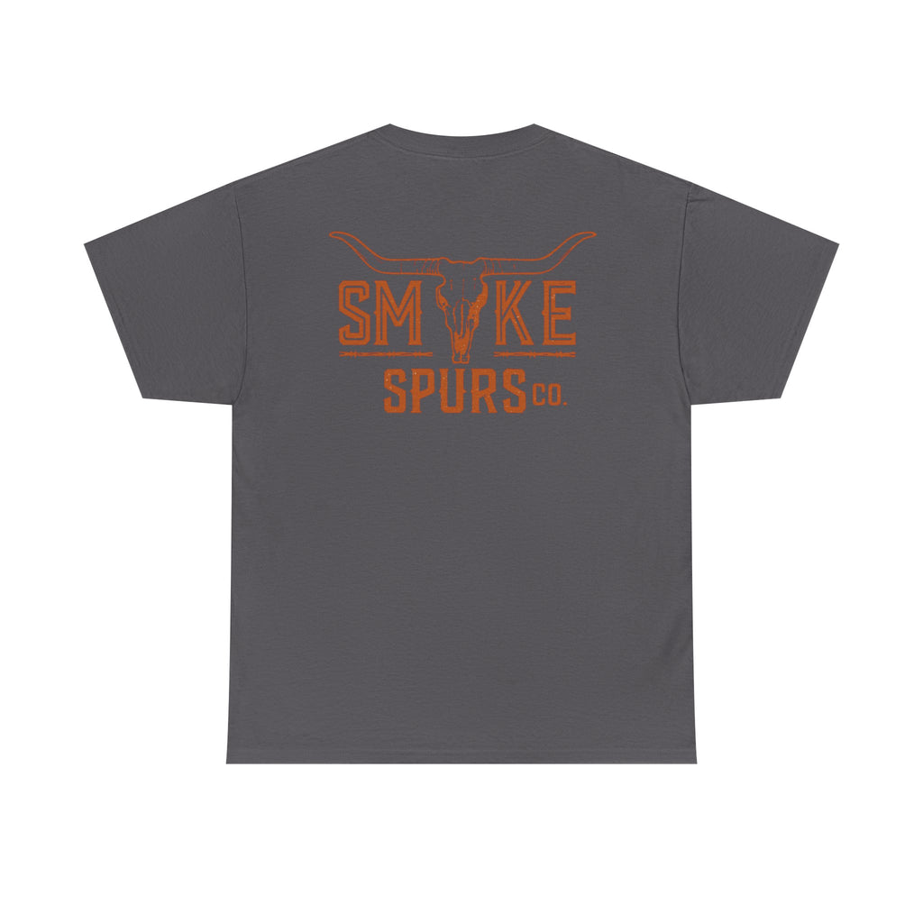 Smoke & Spurs Long Horn Tee