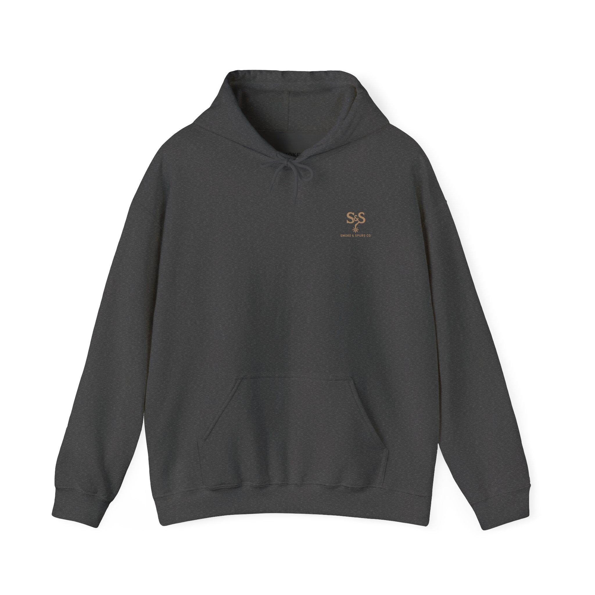 Smoke & Spurs Co. Hoodie — S&S Logo Western Pullover