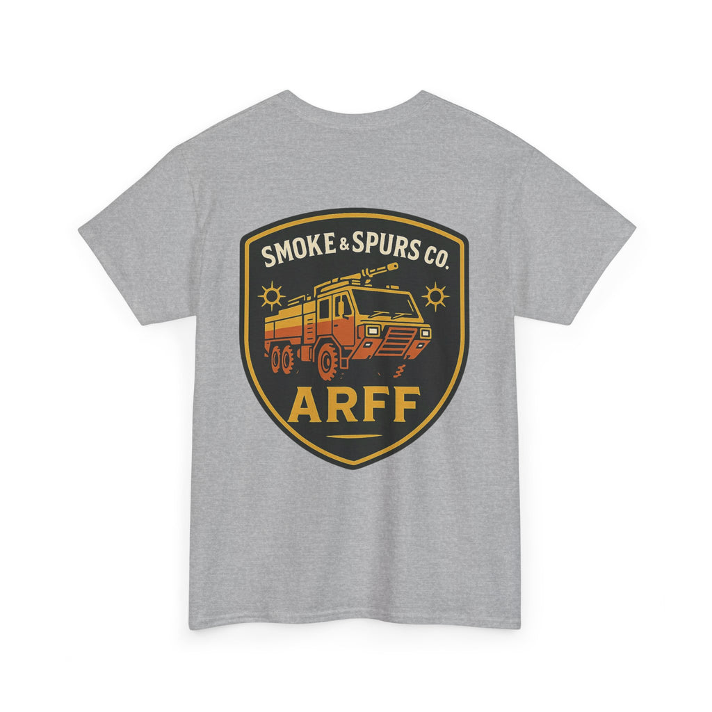 Smoke & Spurs ARFF fire truck Heavy T-Shirt