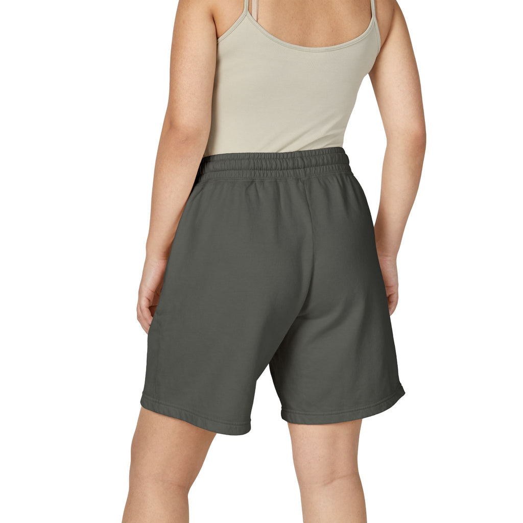 Lightweight Fleece Sweat Shorts — 'Smoke & Spurs Co.' Vintage Truck Logo