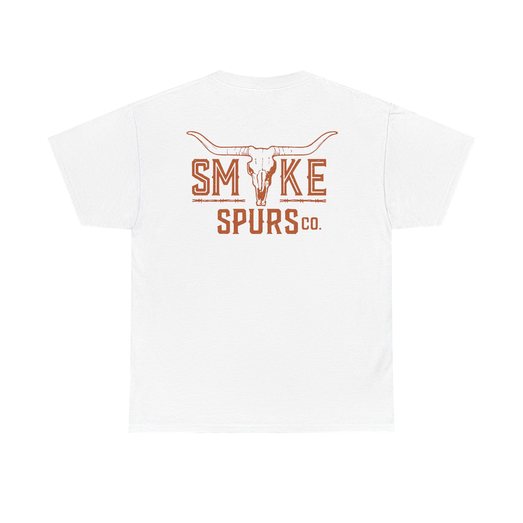 Smoke & Spurs Long Horn Tee