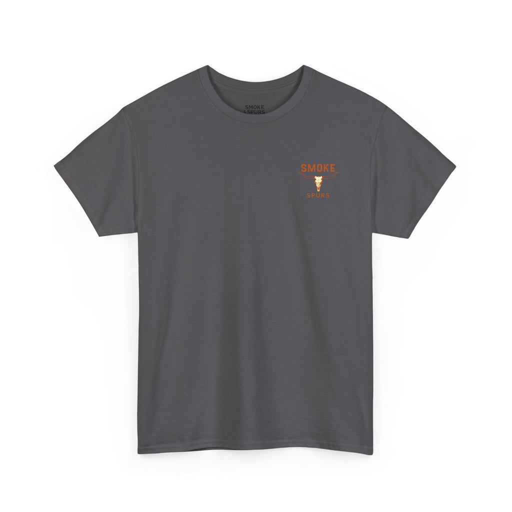 Smoke & Spurs Long Horn Tee