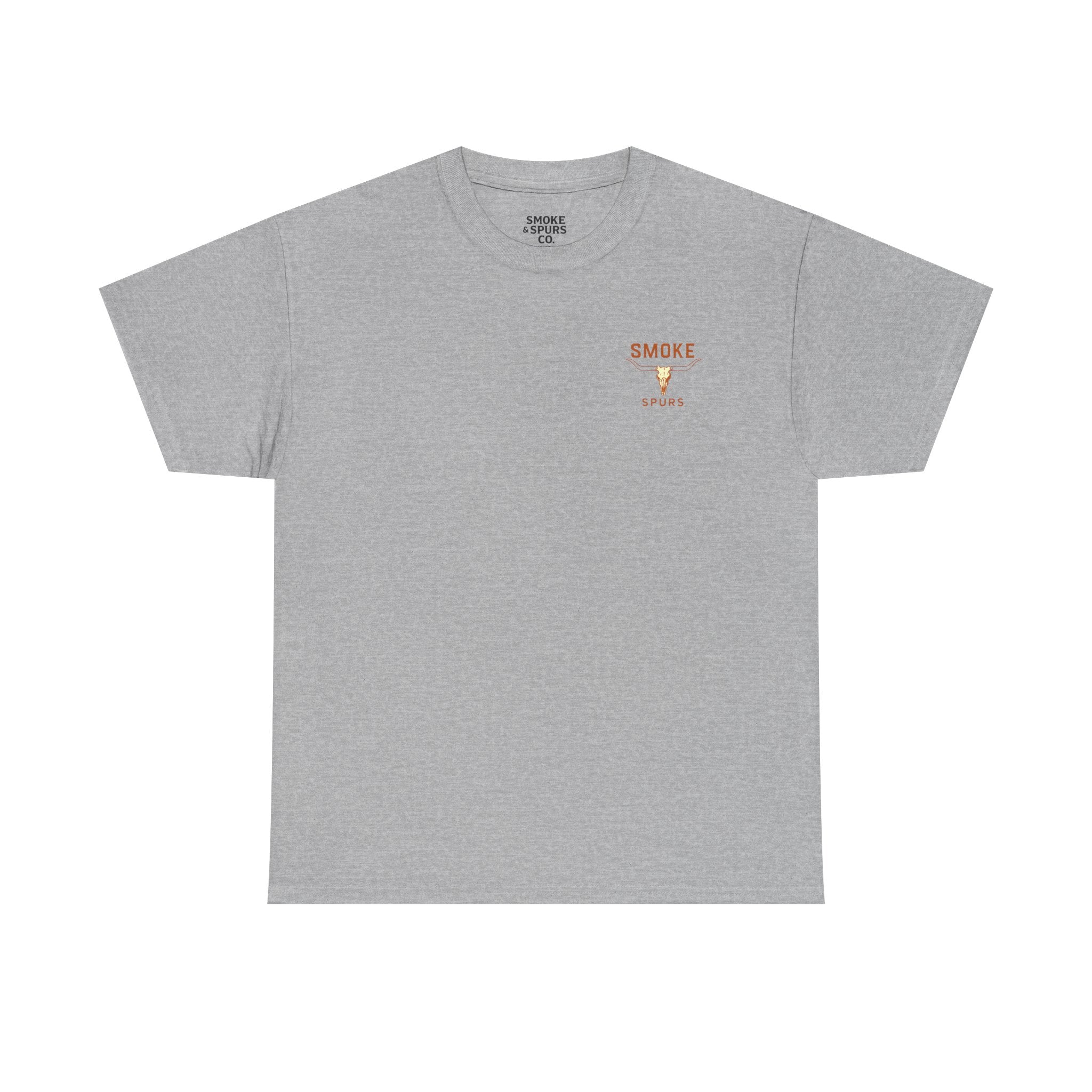 Smoke & Spurs Long Horn Tee