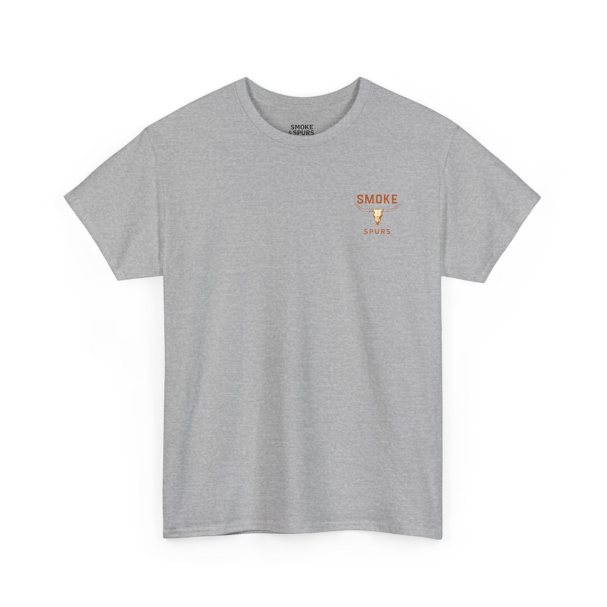 Smoke & Spurs Long Horn Tee