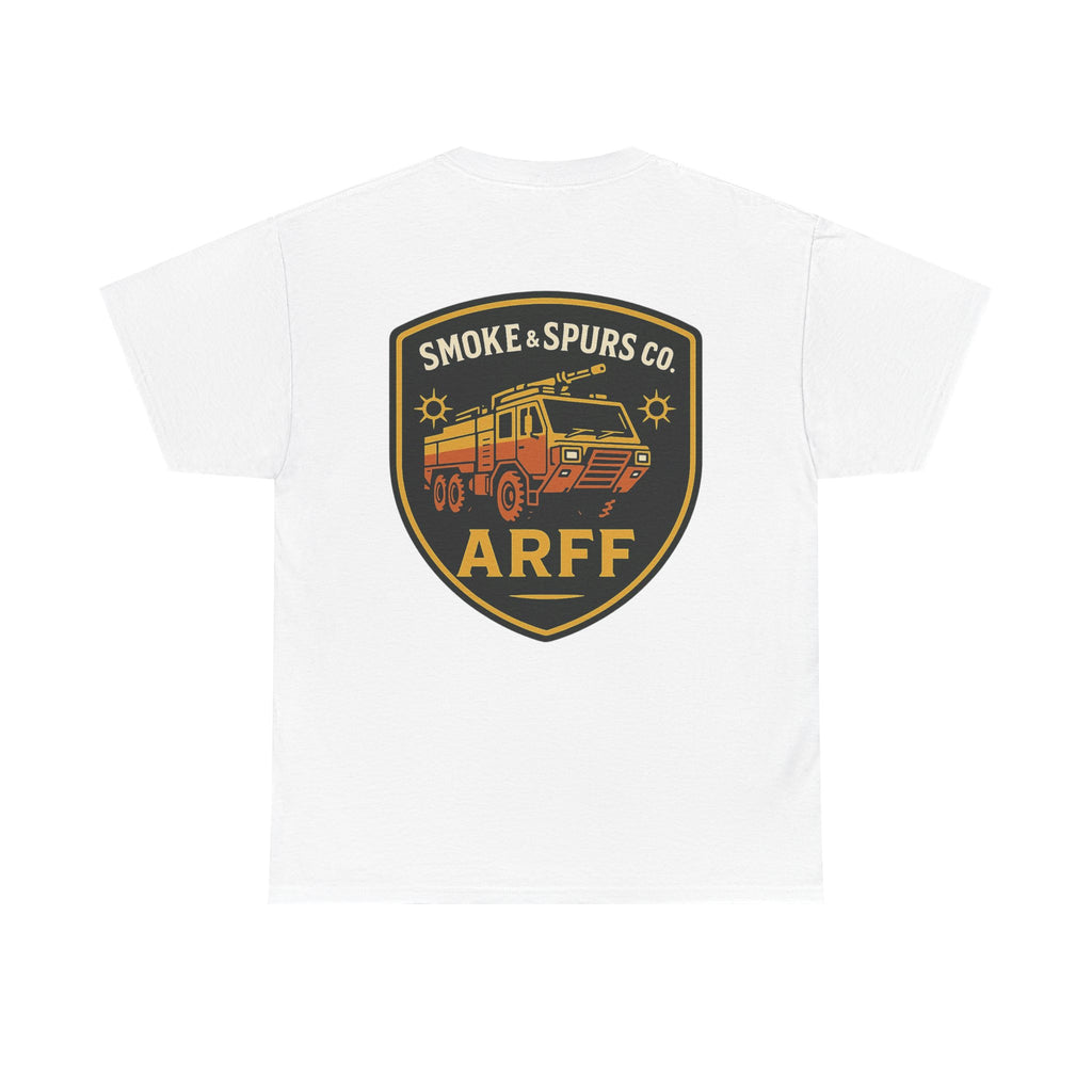 Smoke & Spurs ARFF fire truck Heavy T-Shirt