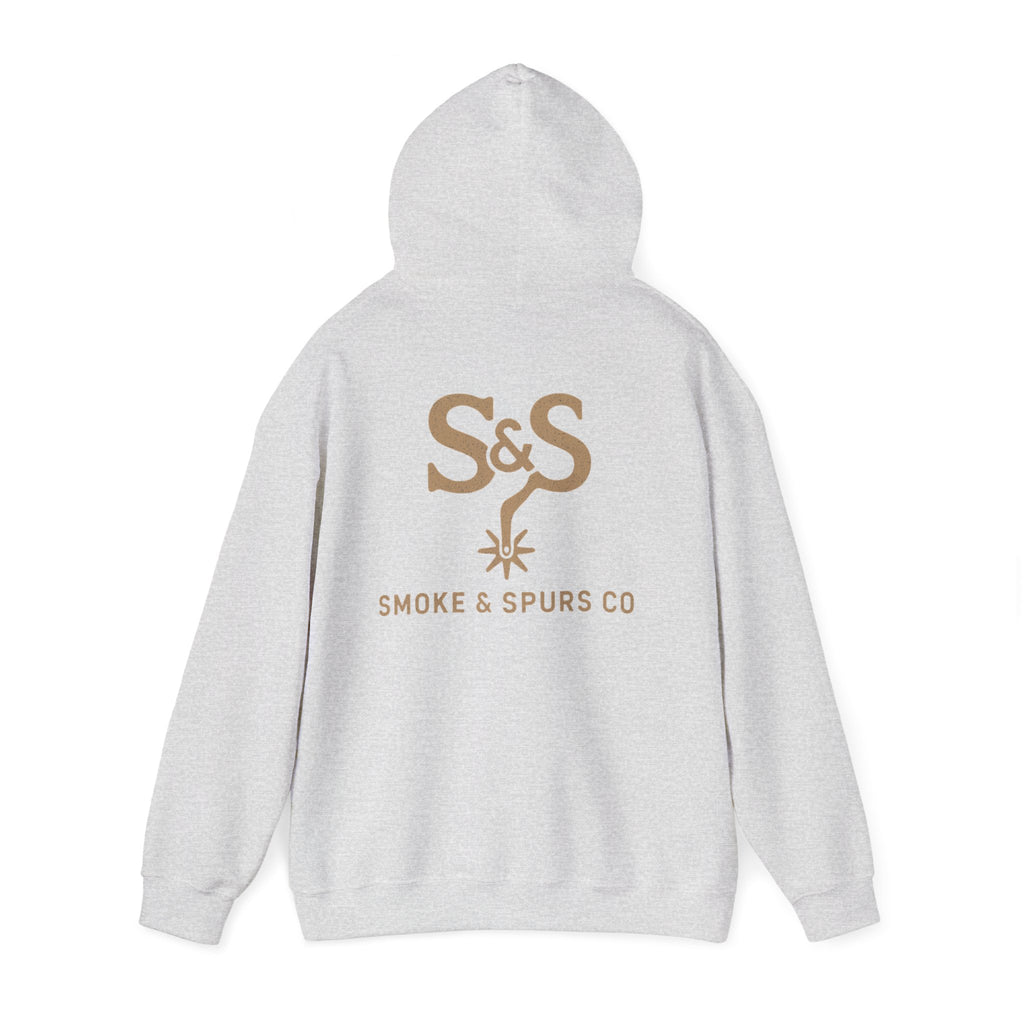 Smoke & Spurs Co. Hoodie — S&S Logo Western Pullover