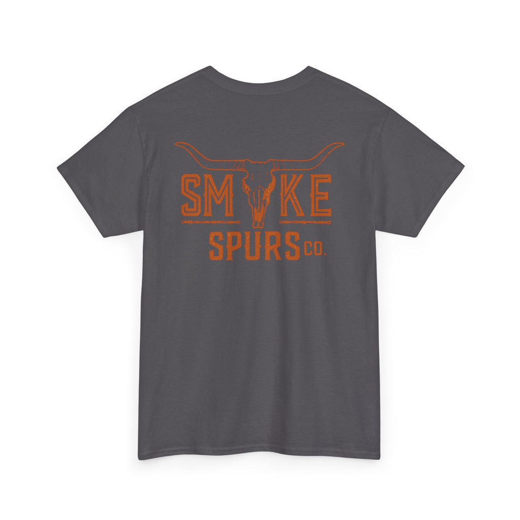 Smoke & Spurs Long Horn Tee