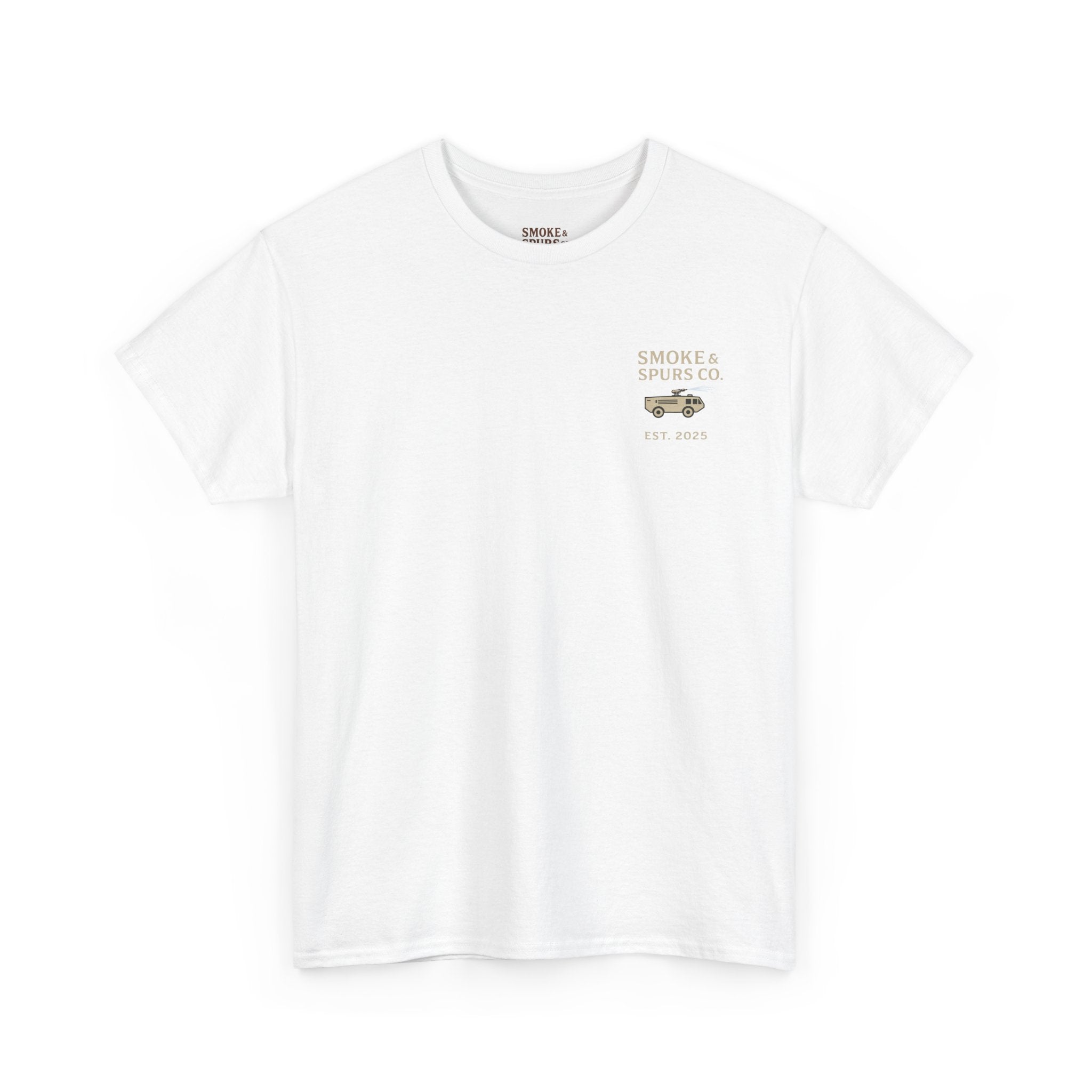 Smoke & Spurs Co. Aircraft Firefighting Heavyweight Tee