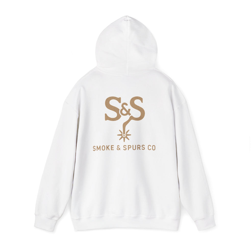Smoke & Spurs Co. Hoodie — S&S Logo Western Pullover