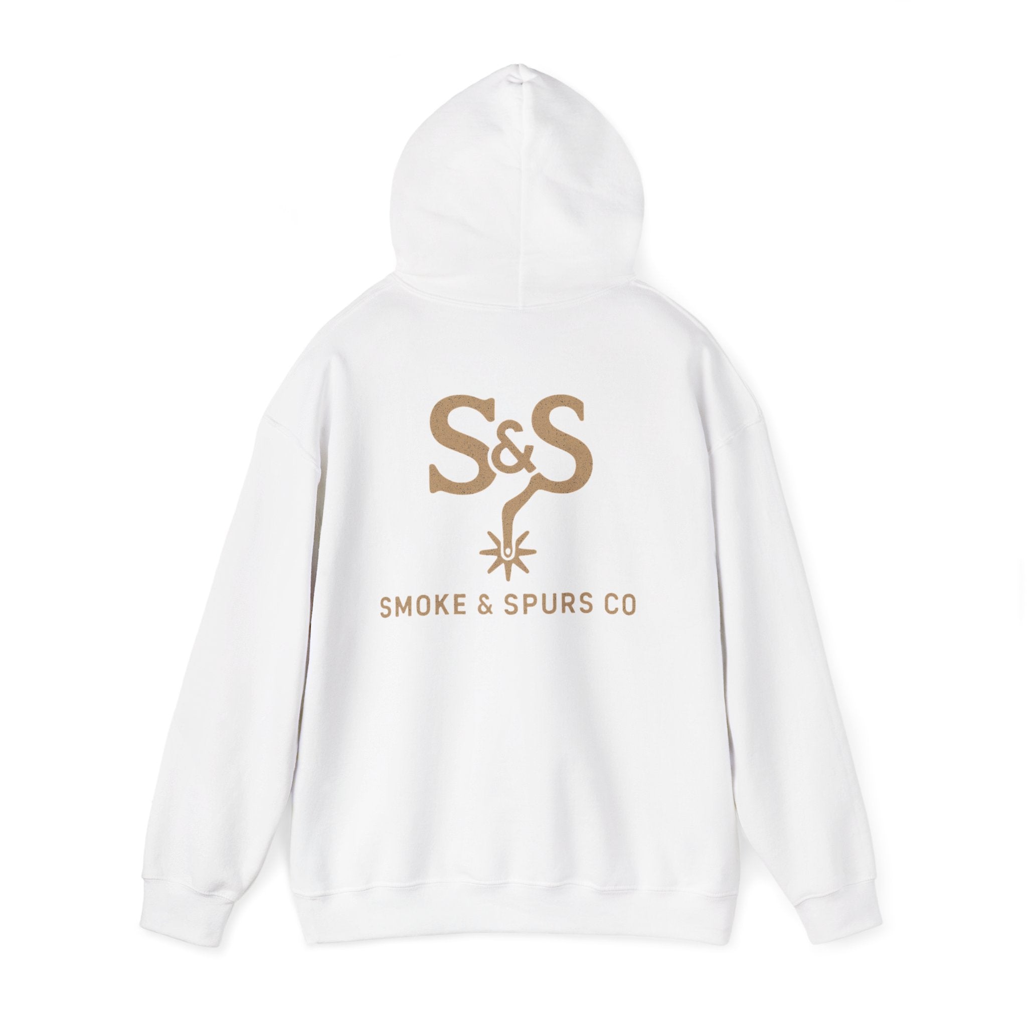Smoke & Spurs Co. Hoodie — S&S Logo Western Pullover