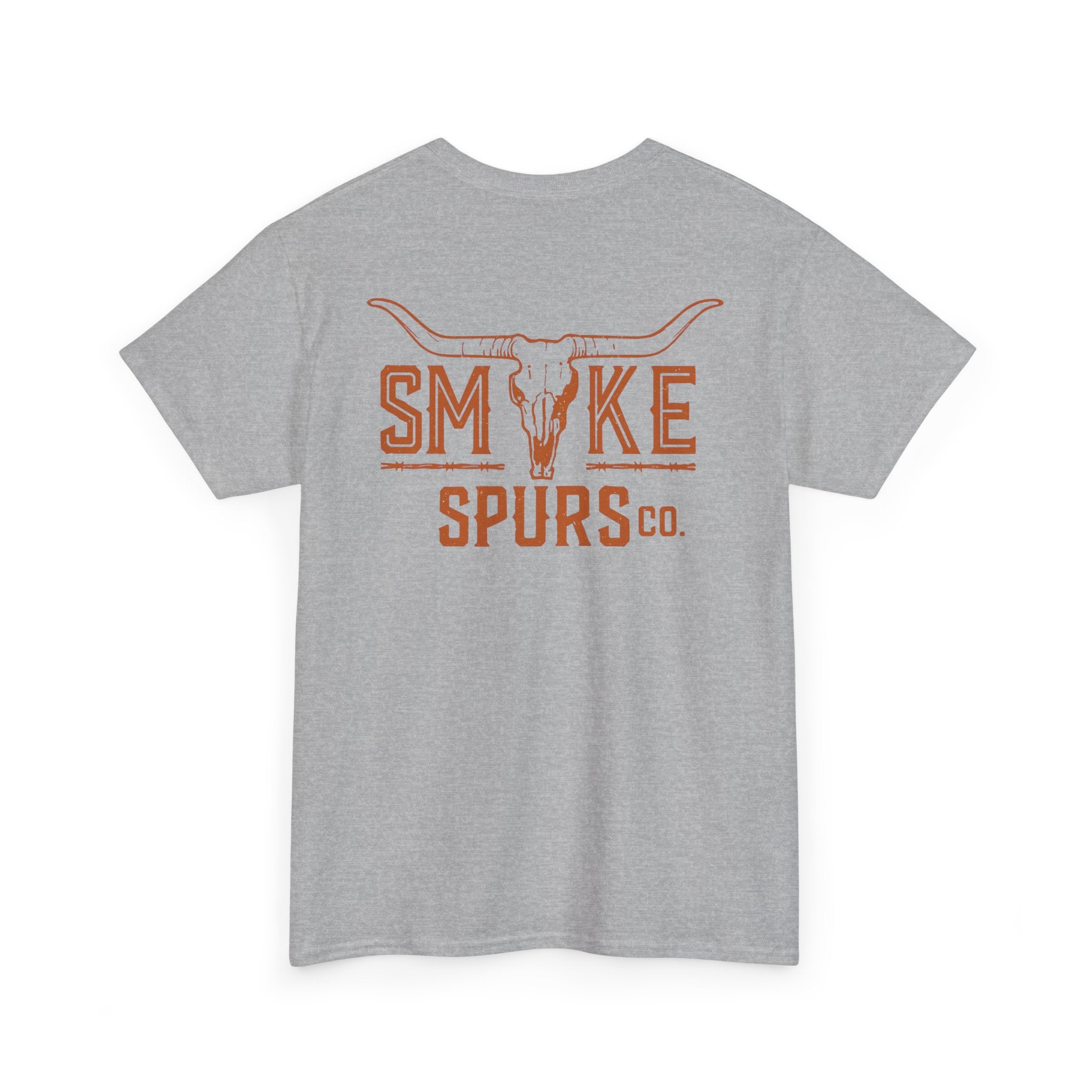Smoke & Spurs Long Horn Tee