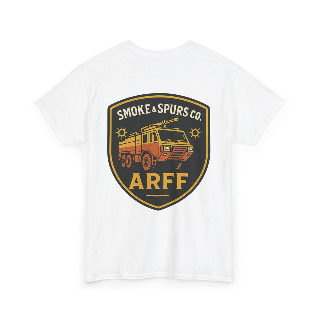 Smoke & Spurs ARFF fire truck Heavy T-Shirt