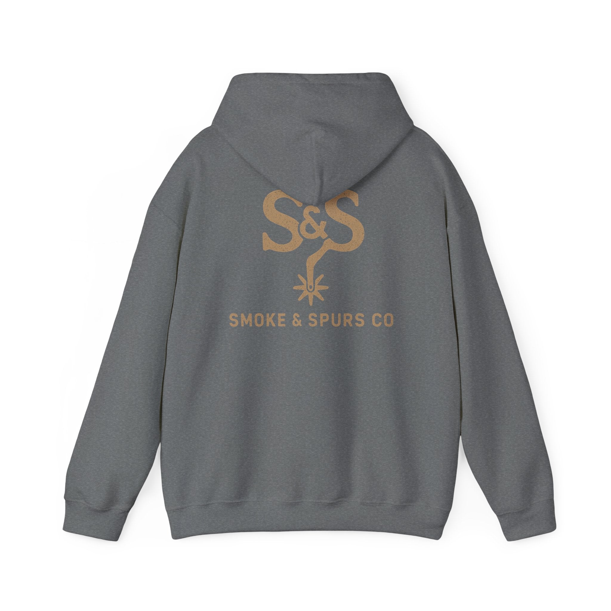 Smoke & Spurs Co. Hoodie — S&S Logo Western Pullover