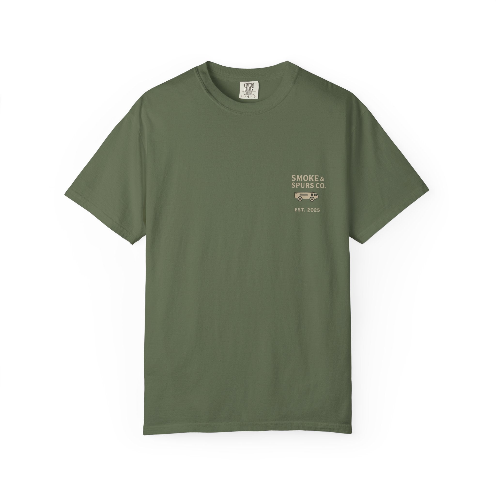 Smoke & Spur Co | First in Last out ARFF Heavyweight Tee