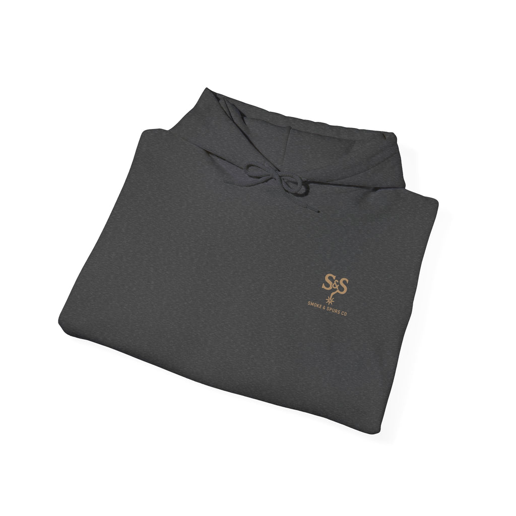 Smoke & Spurs Co. Hoodie — S&S Logo Western Pullover