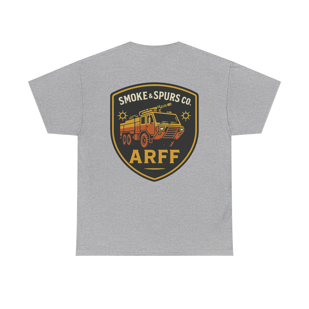 Smoke & Spurs ARFF fire truck Heavy T-Shirt