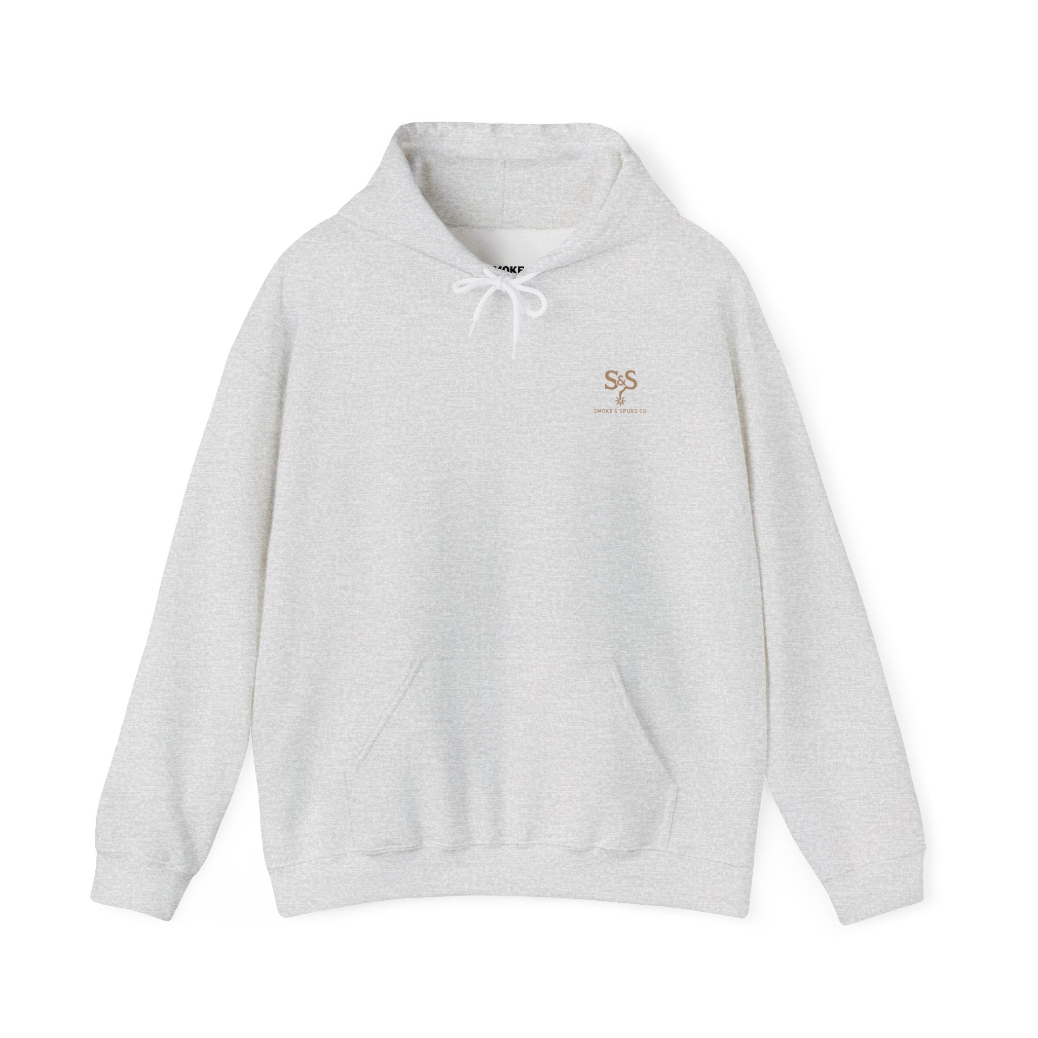 Smoke & Spurs Co. Hoodie — S&S Logo Western Pullover
