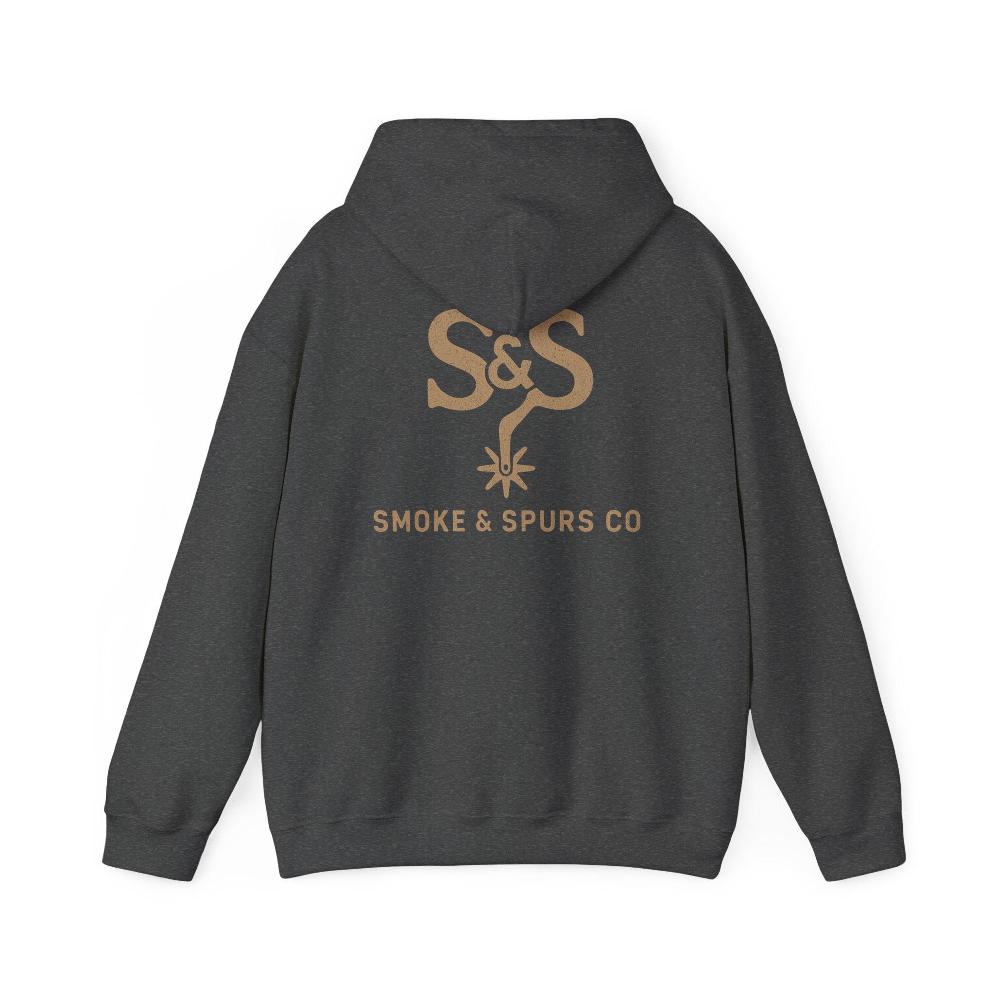 Smoke & Spurs Co. Hoodie — S&S Logo Western Pullover