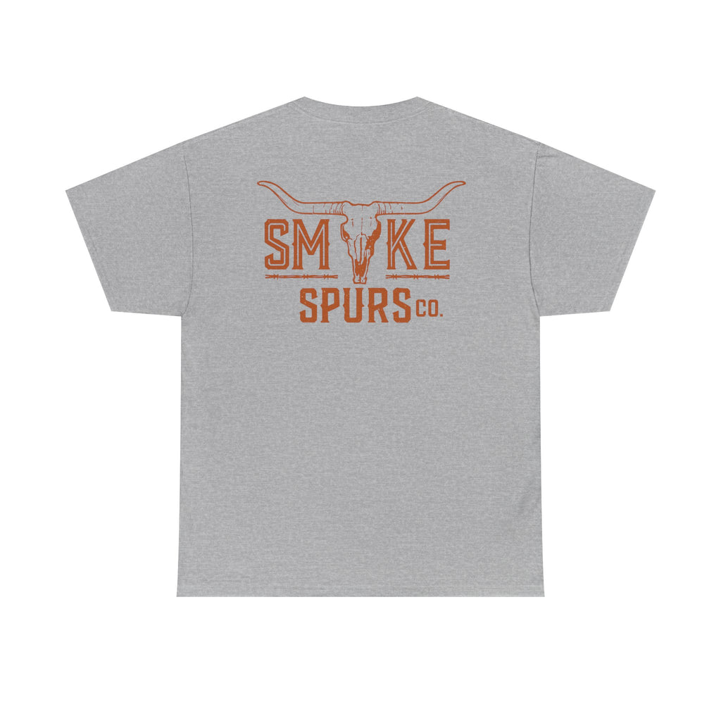 Smoke & Spurs Long Horn Tee