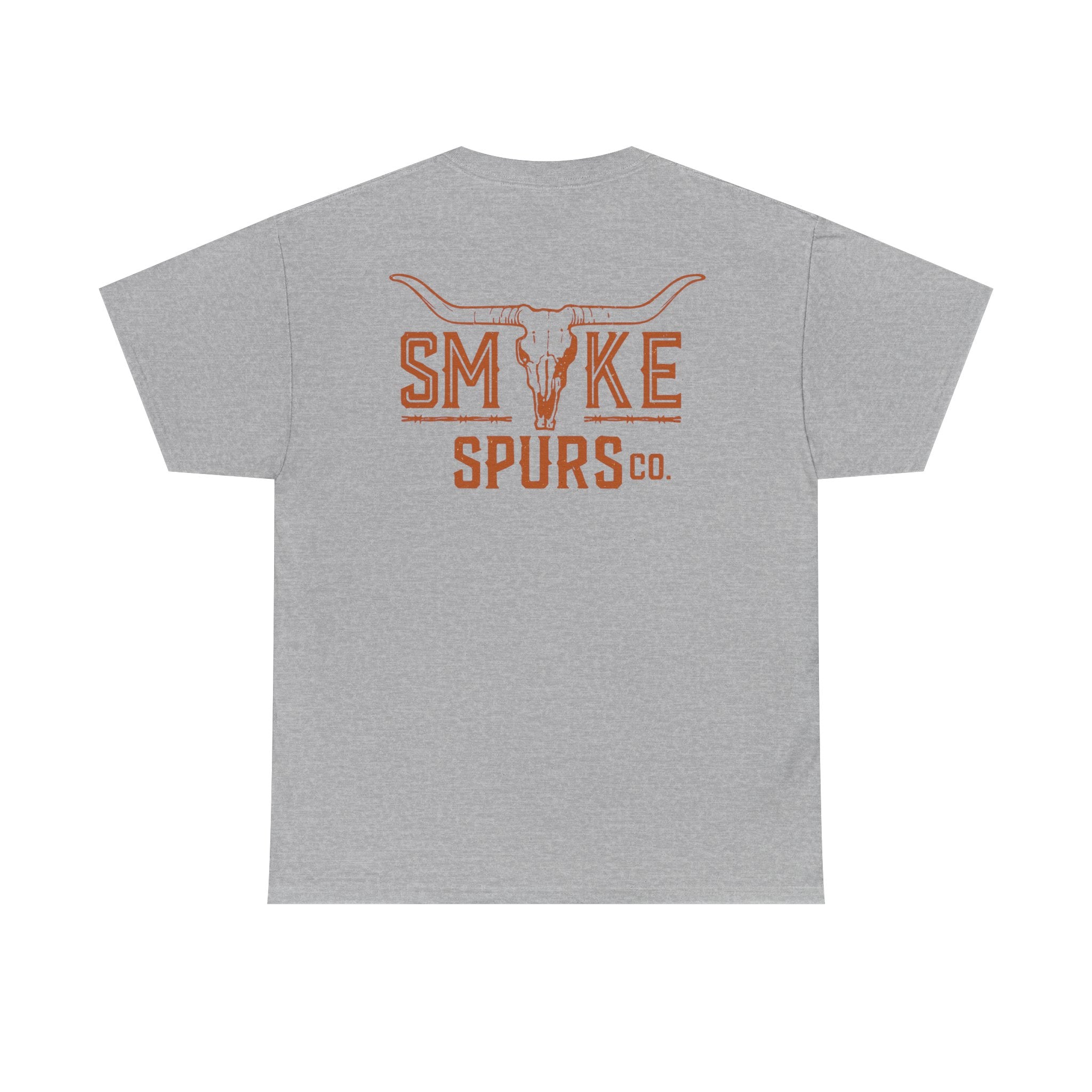 Smoke & Spurs Long Horn Tee