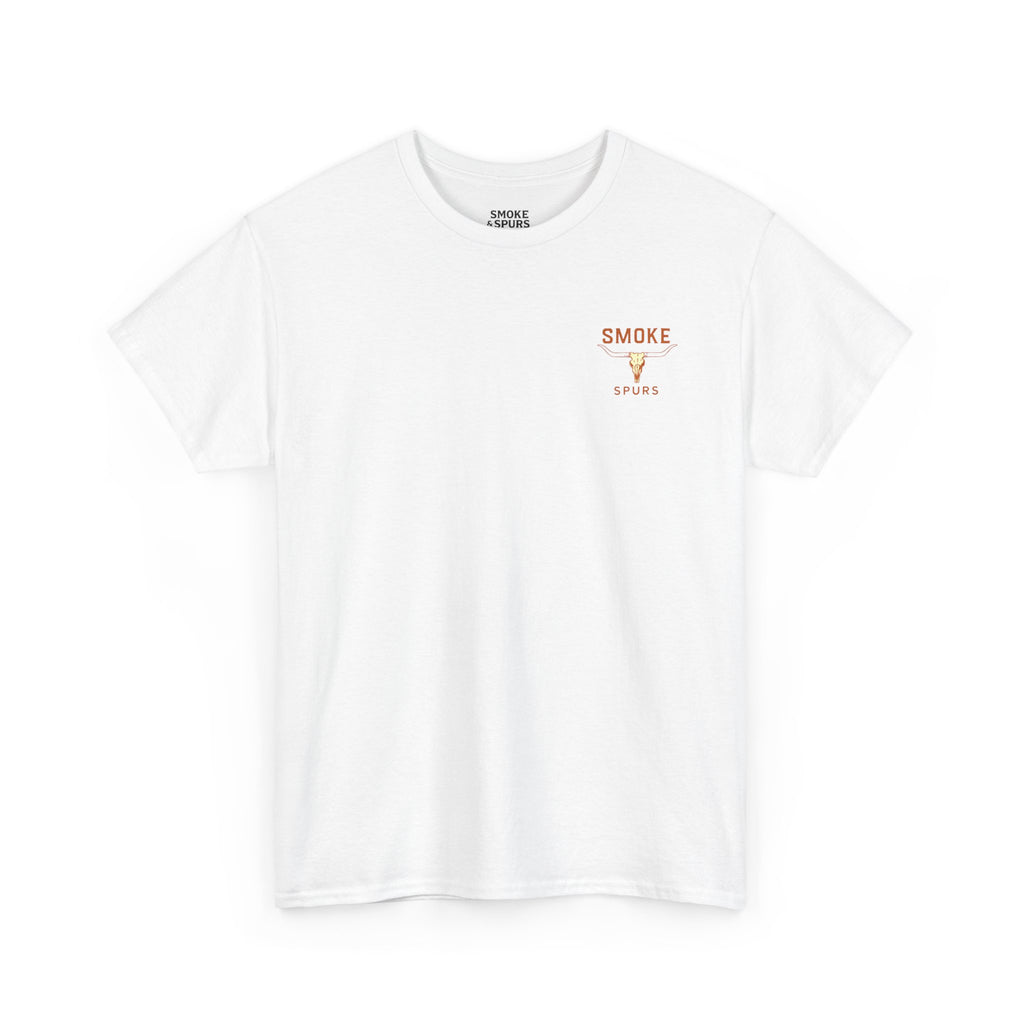 Smoke & Spurs Long Horn Tee