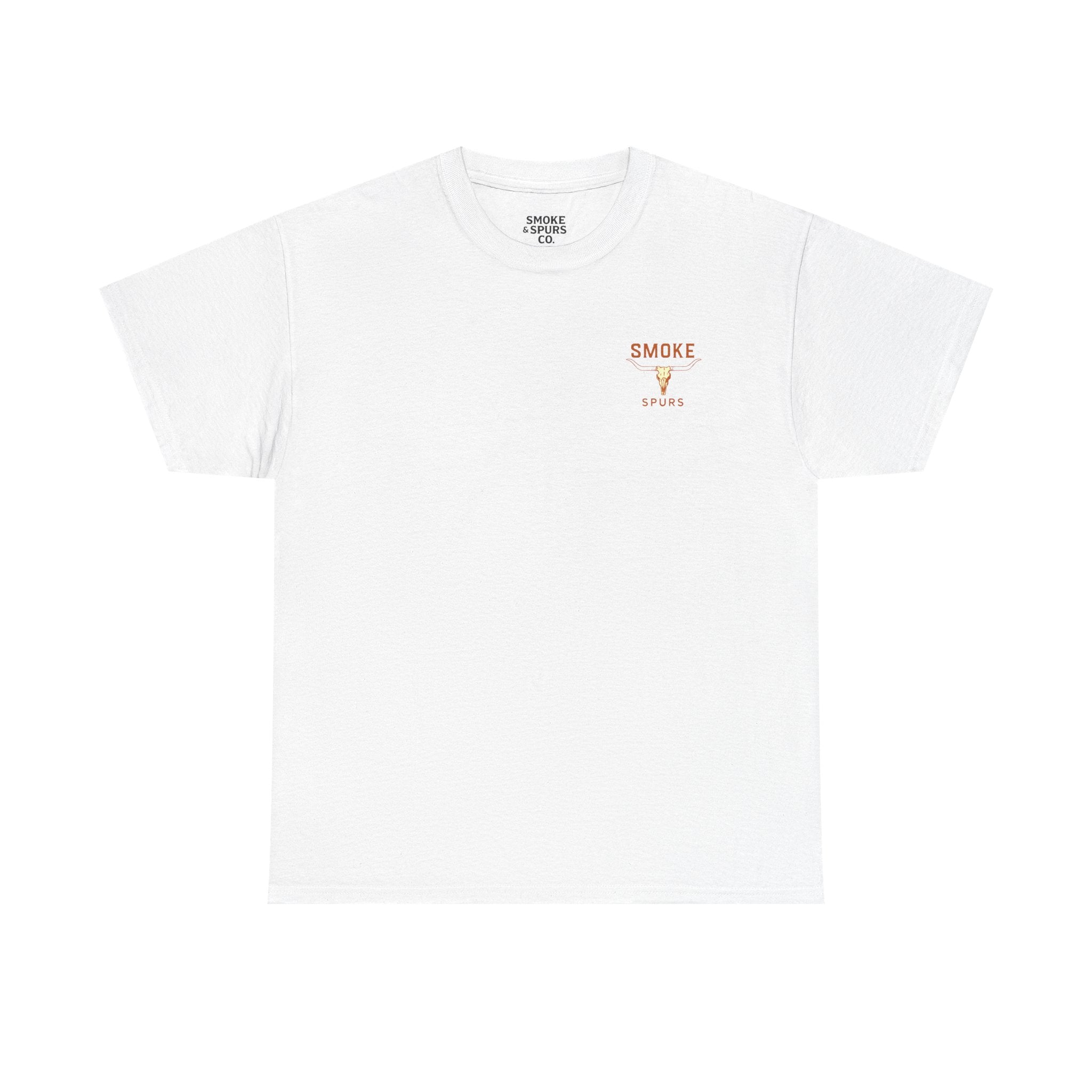 Smoke & Spurs Long Horn Tee