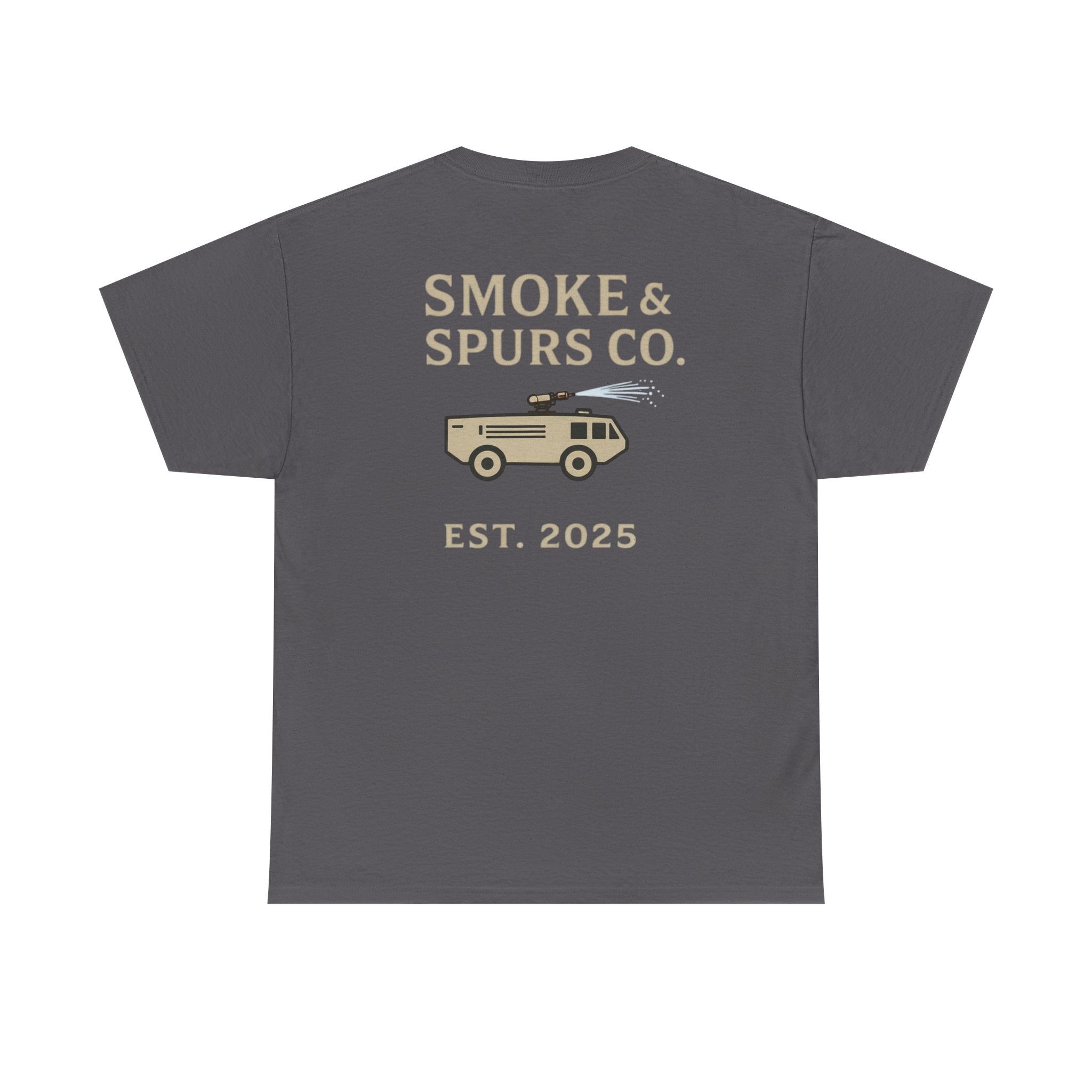 Smoke & Spurs Co. Aircraft Firefighting Heavyweight Tee